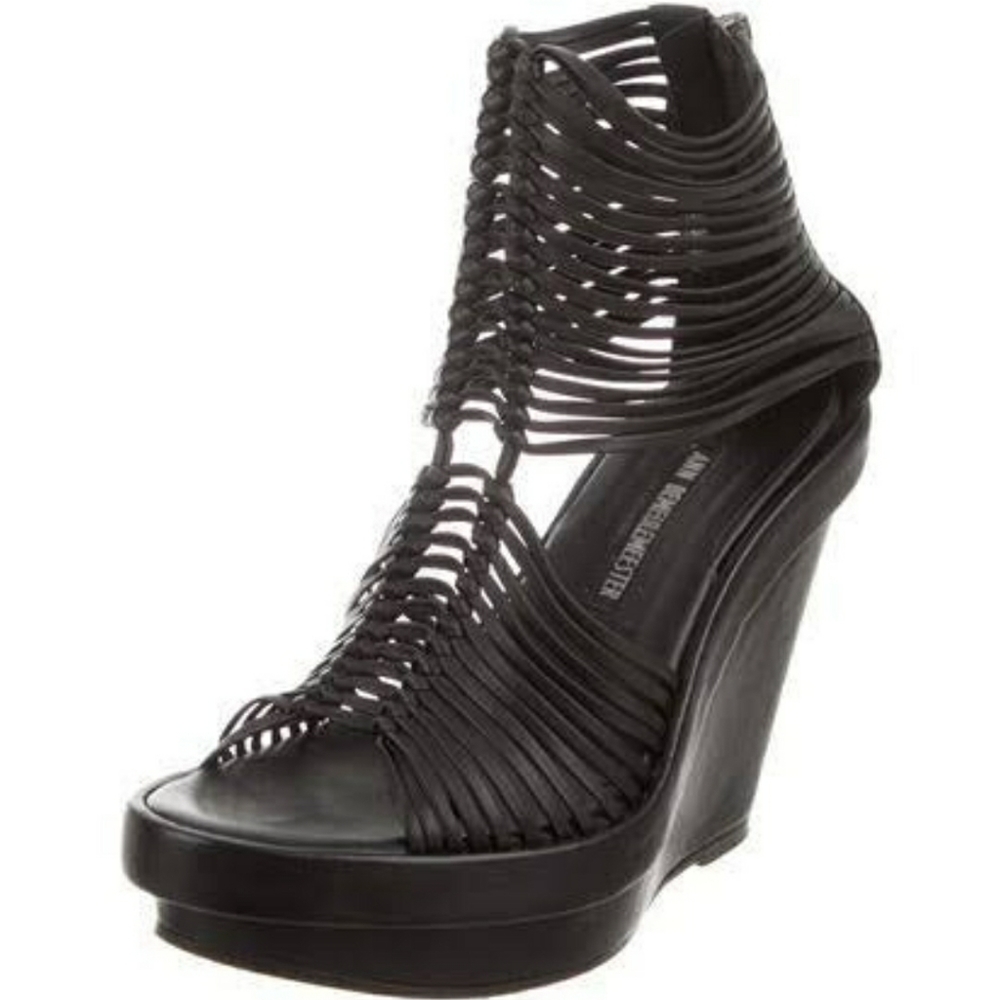 Ann Demeulemeester Platform Wedge Sandal